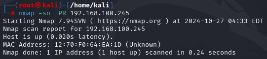 nmap-ping-scan