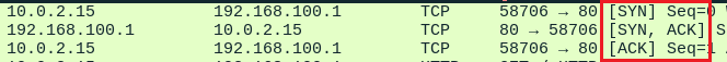 TCP 3-WAY Handshake analysis with Wireshark