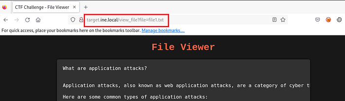 Web Application Penetration Testing CTF 1 — Walkthrough