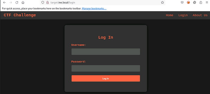 Web Application Penetration Testing CTF 1 — Walkthrough