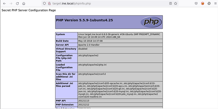 Assessment Methodologies Vulnerability Assessment CTF 1