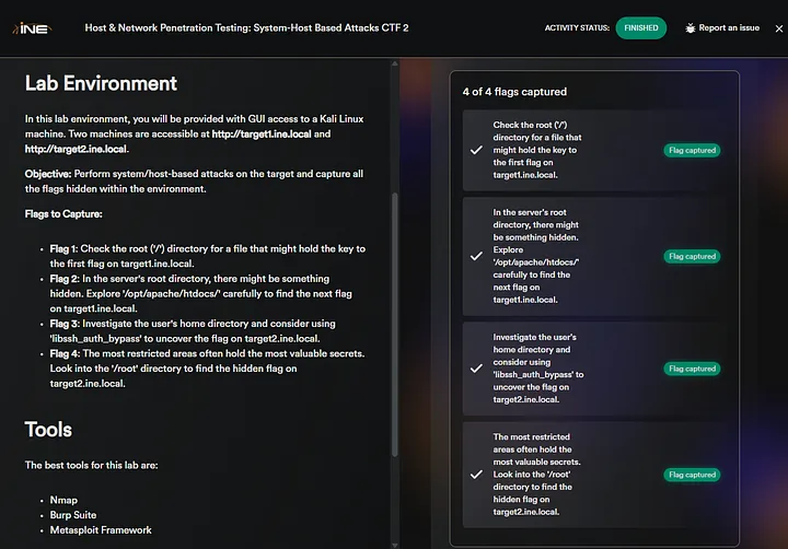 Host & Network Penetration Testing System-Host Based Attacks CTF 2 — Walkthrough Host & Network Penetration Testing System-Host Based Attacks CTF 2 — Walkthrough