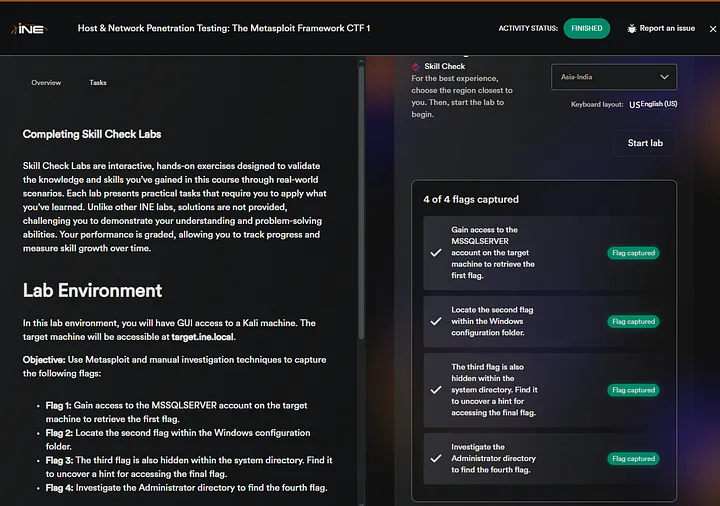 Host & Network Penetration Testing The Metasploit Framework CTF 1 — Walkthrough