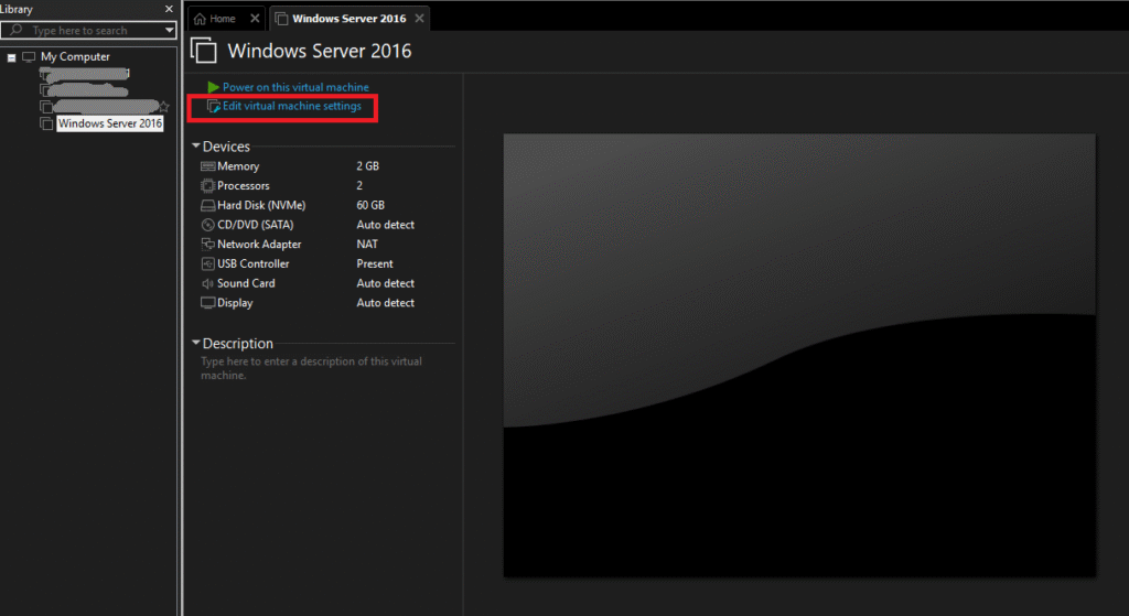 Install Windows Server 2016 on VMware in 5 Minutes