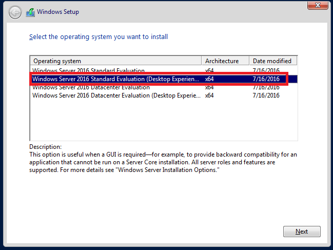 Install Windows Server 2016 on VMware in 5 Minutes