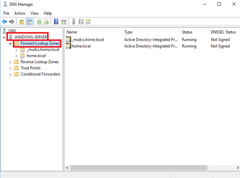 Set up Windows Server 2016 as a Domain Controller (DC)