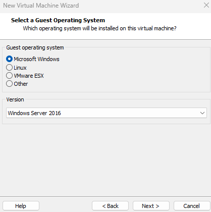 Install Windows Server 2016 on VMware in 5 Minutes