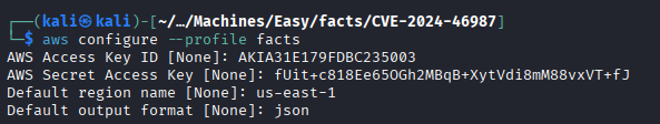 Facts HTB - Machine Walkthrough