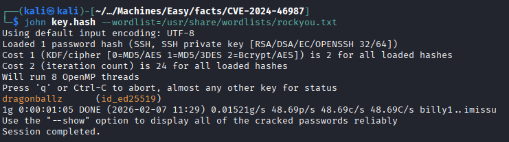 Facts HTB - Machine Walkthrough