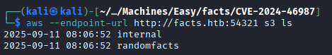 Facts HTB - Machine Walkthrough