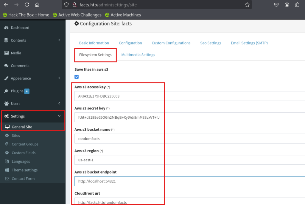 Facts HTB - Machine Walkthrough